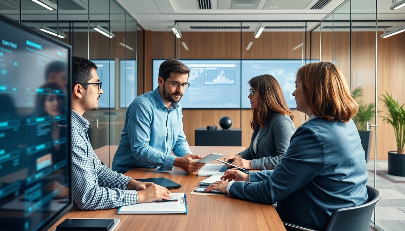 Session for planning business software